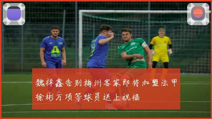 魏祥鑫告别梅州客家即将加盟法甲徐彬万项等球员送上祝福